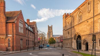 Ely Cathedral, The Gallery modern photo thumbnail